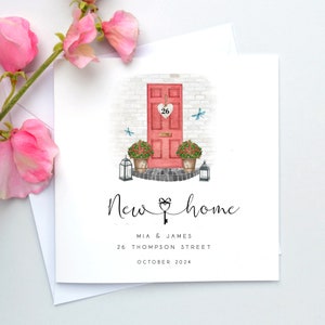 Personalised New Home Card, First Home Card, Happy New Home Card, Personalised Home Card, Moving Card