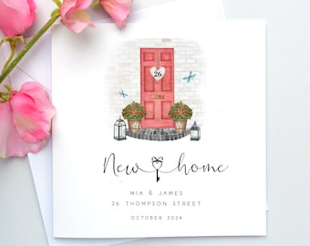 Personalised New Home Card, First Home Card, Happy New Home Card, Personalised Home Card, Moving Card