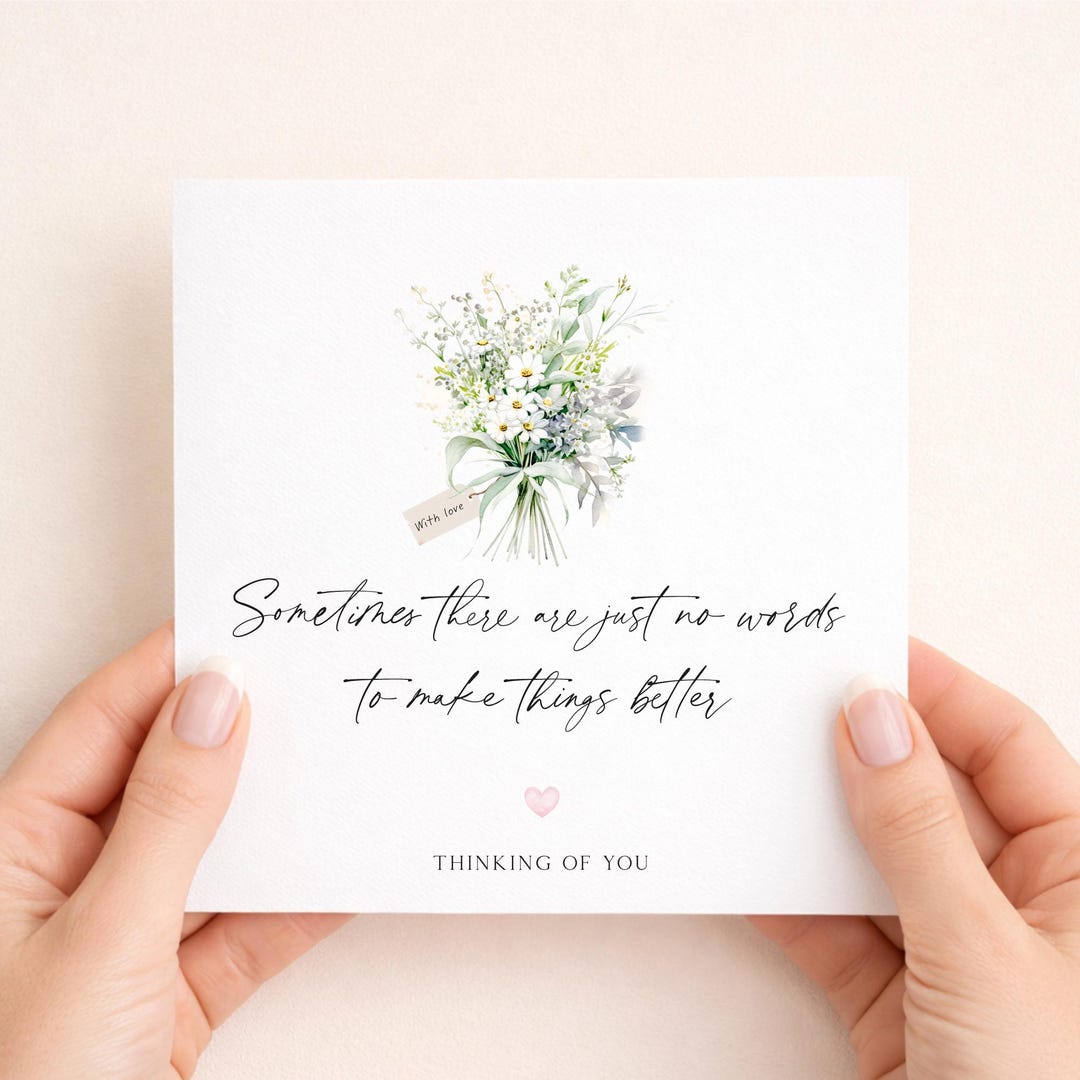 Thinking of You Sympathy Card, Condolences on Your Loss Mum ...