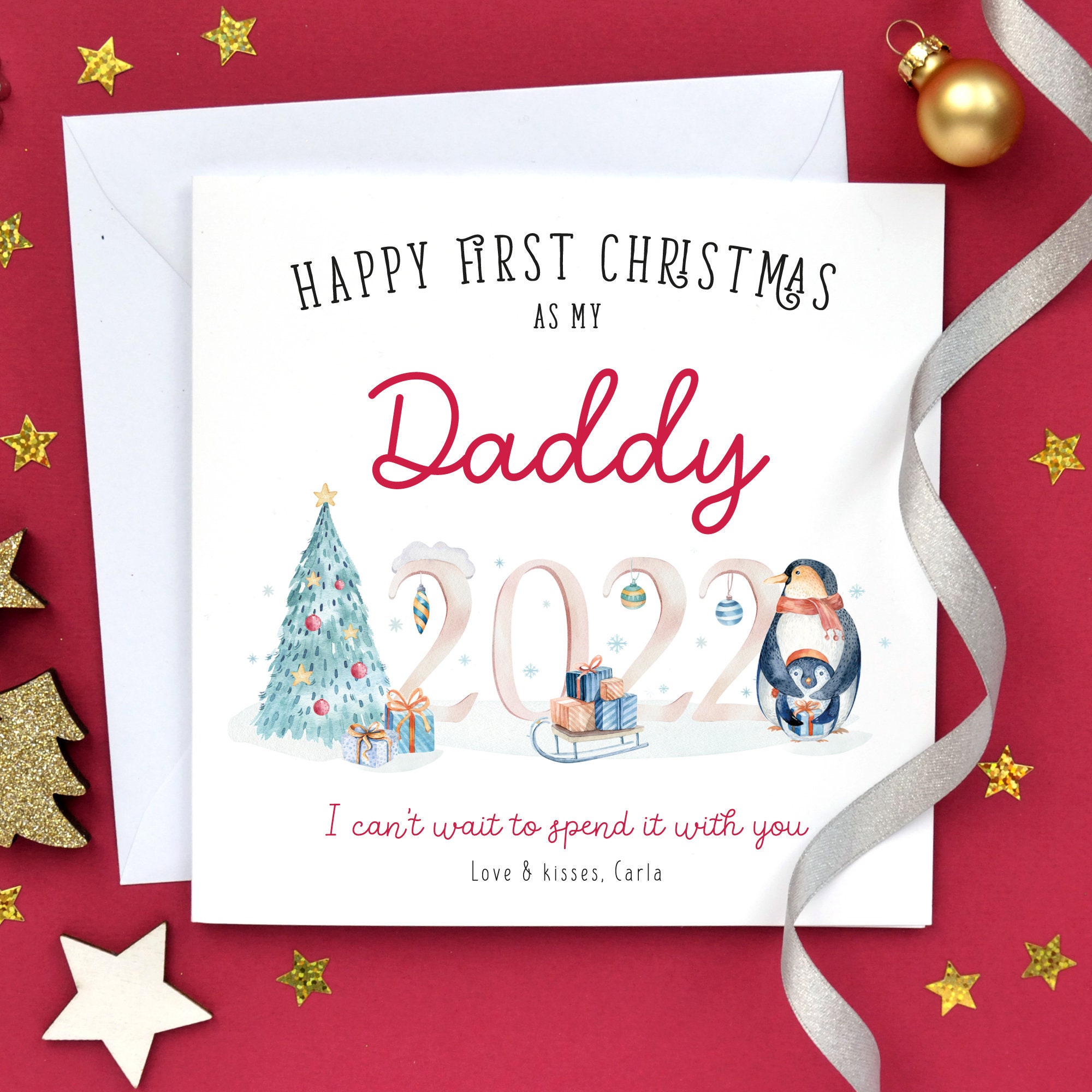 Baby Christmas Cards - Etsy