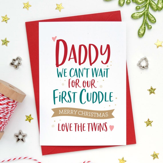 merry christmas daddy from bump