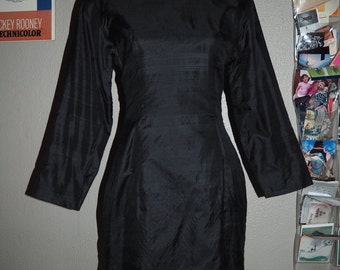 Vintage 1980s black dress
