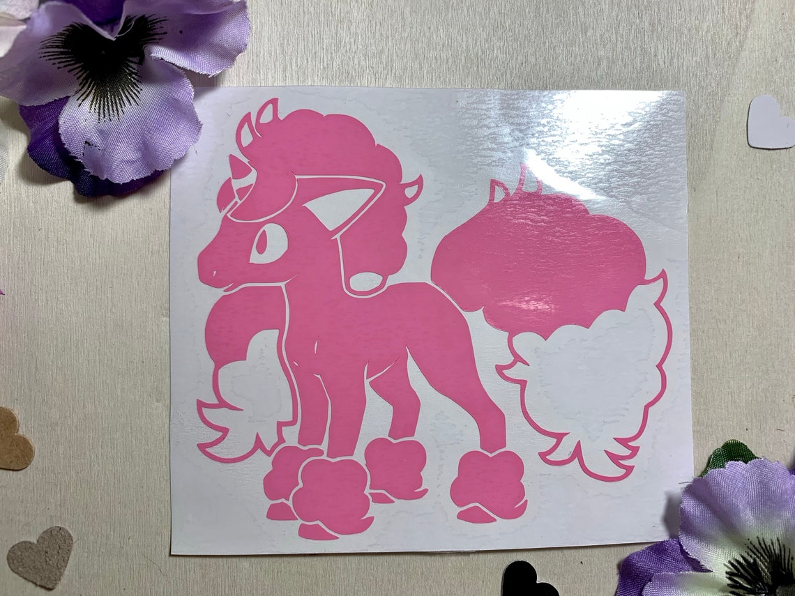 Pokemon Vinyl Decal Etsy