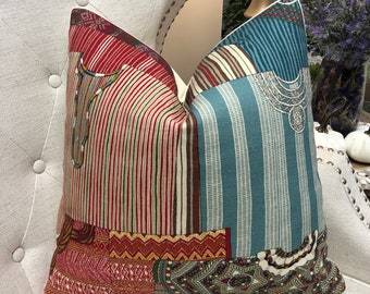 Manuel Canovas Paris Pillows, Decorative High End Pillow Covers, Designer Fabrics