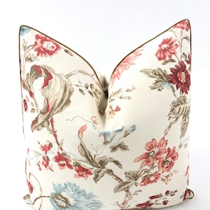 Nina Campbell - Ophelia, Decorative High End // Made to Order // Pillow Covers, Designer Fabrics