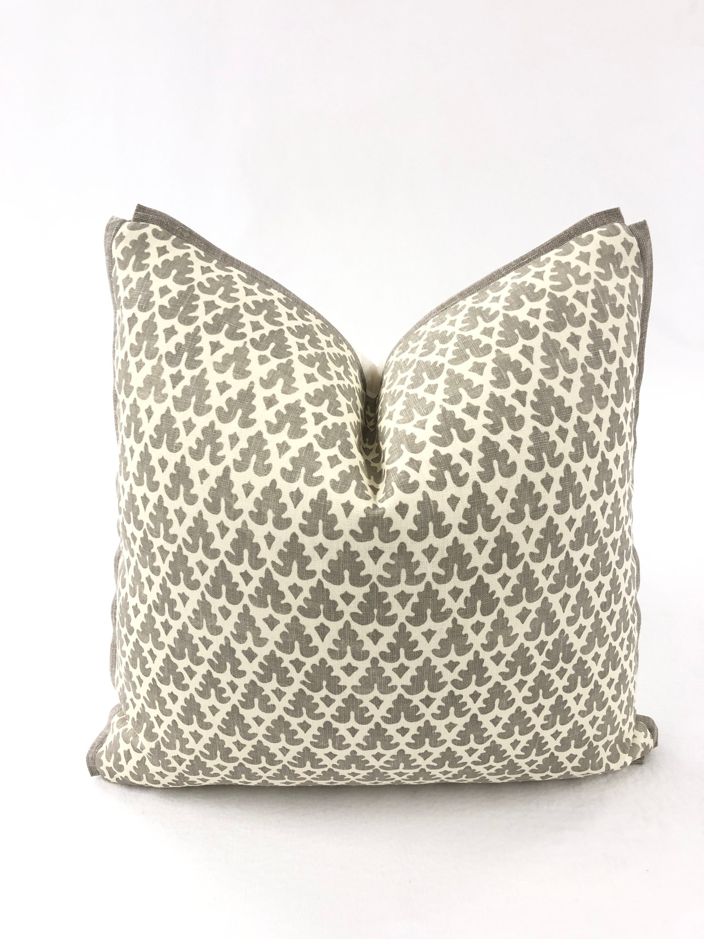 Wicked Plush Throw Pillow Federal Gray 18x18, Polyester | L.L.Bean