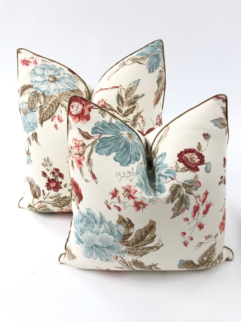 Nina Campbell Ophelia Decorative High End Pillow Covers Etsy