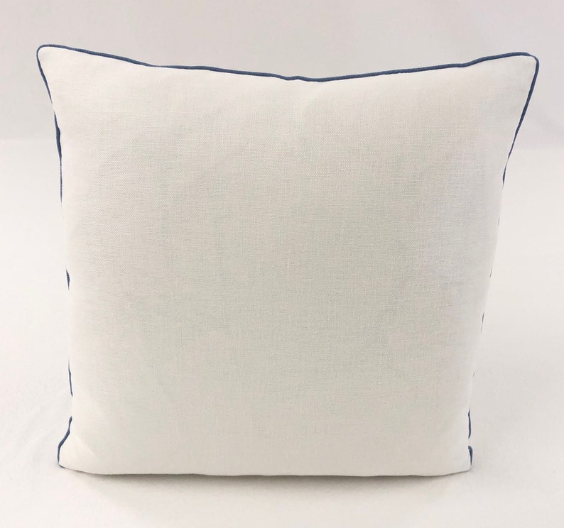 Pillow Cover Lisa Fine Pillow Cover Mughal Flower in Blue Etsy