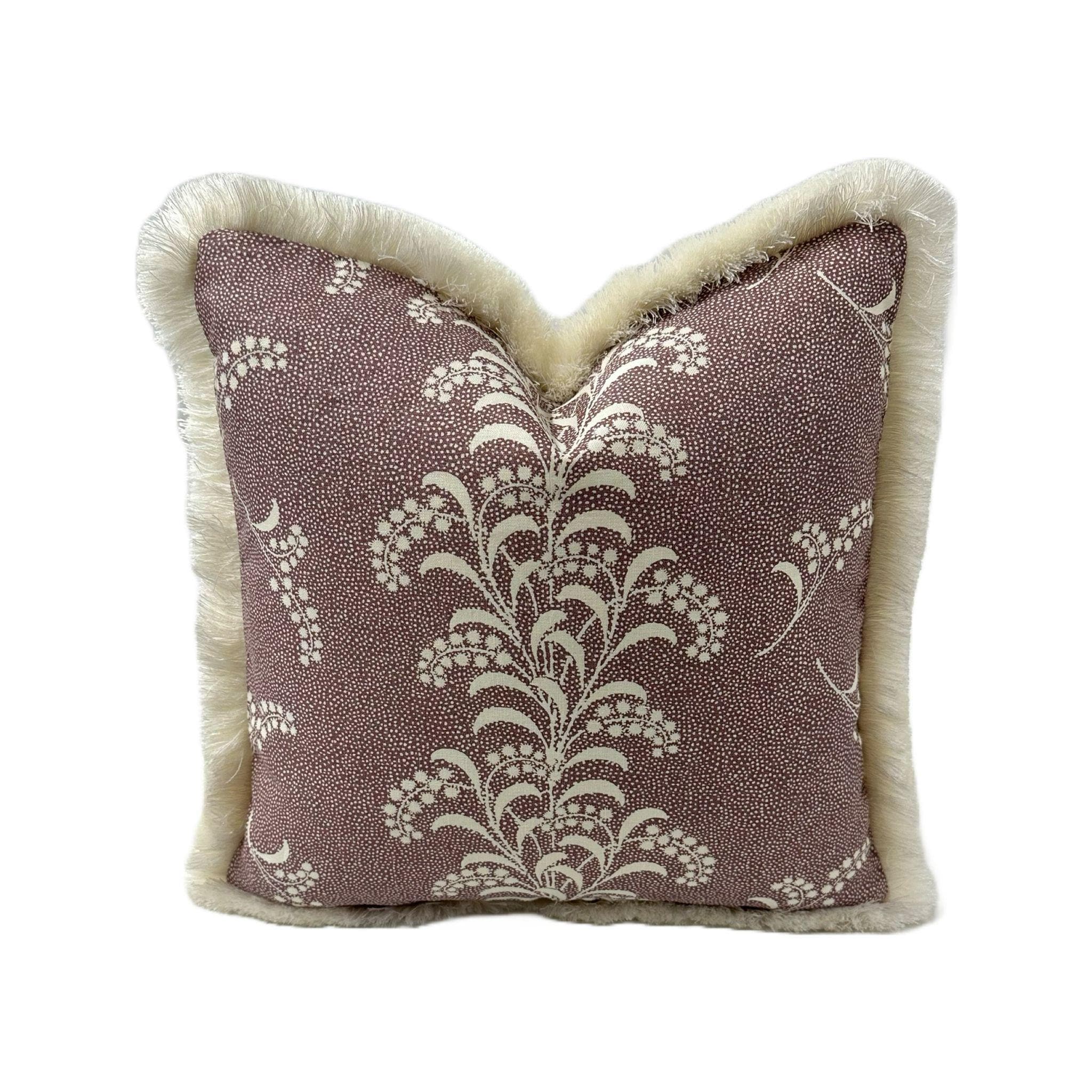 Carolina Irving - Mimosa Vine in Viola - Handcrafted Designer
