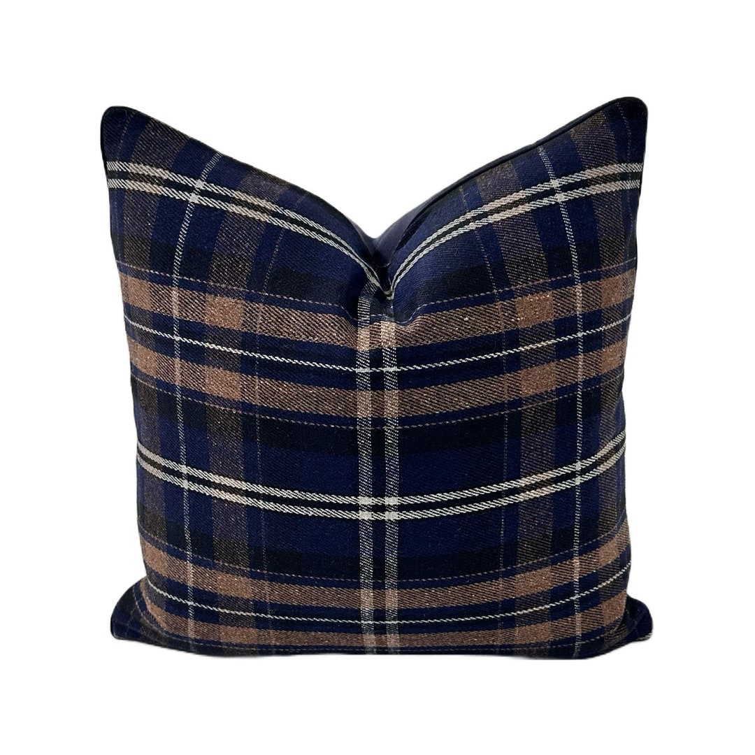 Custom Designed Designer Throw Pillow-The Colony Hotel Chevron main image 1