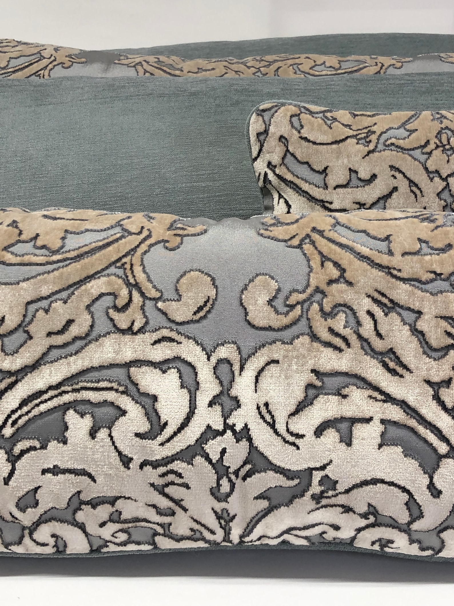 Tespi Fabric 332162 by Zoffany Decorative High End Pillow Etsy