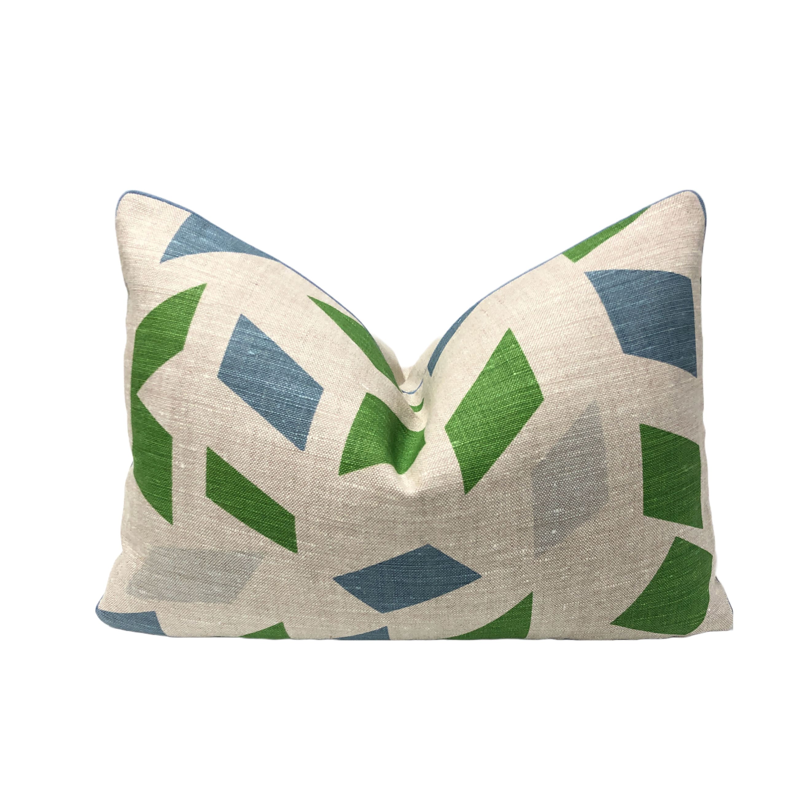 Christopher Farr - Orchestra in Green  - Pillow Cover// MADE TO ORDER// Decorative Pillow, High-End Designer Throw Pillow, Home Decor