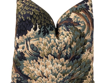 P. Kaufmann - Into The Woods in Forest - Handcrafted Decorative  Pillow Cover High-End Designer Throw Pillow