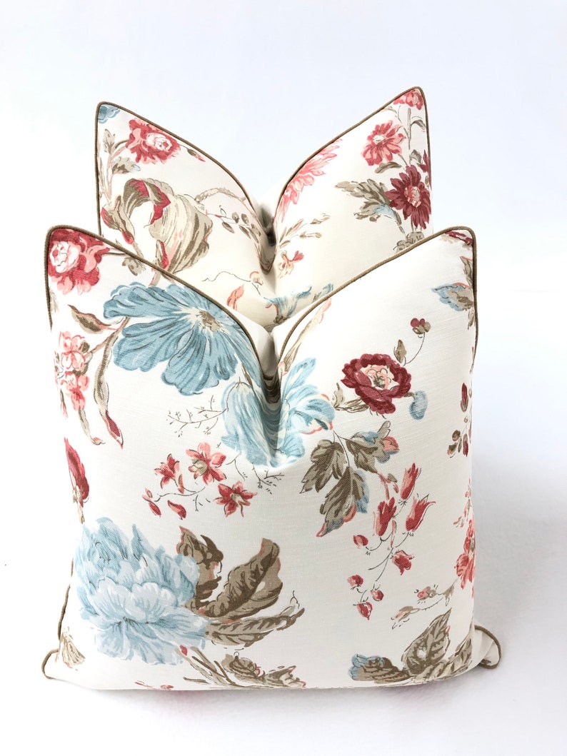 Nina Campbell Ophelia Decorative High End Pillow Covers Etsy