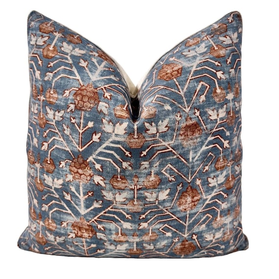 Zak & Fox - Khotan in Rubia, Decorative High End Pillow
