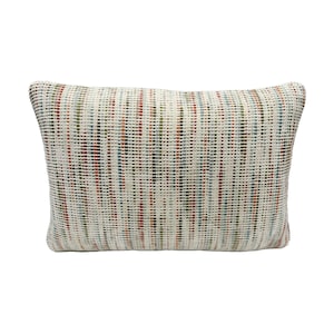 Cowtan & Tout - Prato in Rose/Aqua - Pillow Cover Designer Fabric Handcrafted Decorative Pillow High-End Designer Home Decor