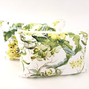 Fabricut Jean Monro Les Orchidees, Decoratieve High End Pillow Covers, Designer Stoffen, Accent Throw Pillow &Cushion Cover