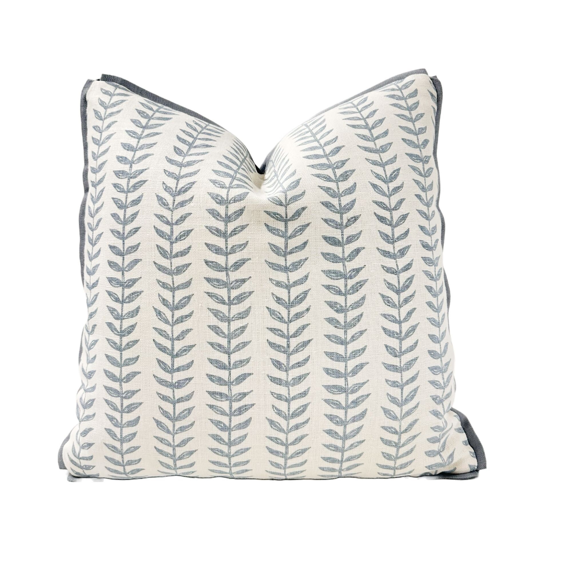 Marika Meyer - Willow in Color 02  - Pillow Cover Designer Fabric Handcrafted Decorative Pillow, High-End Designer Throw Pillow, Home Decor