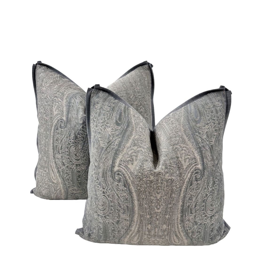 Pillow Cover, Mandalay Ikat Pillow Cover, Custom Decorative High End