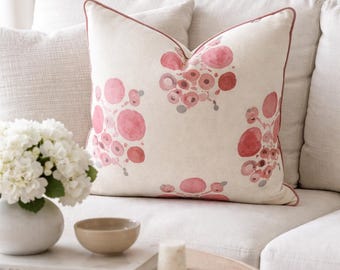 Tulu Textiles - Alvin i rosa, Örngott // BESTÄLLNINGSTILLVERKAD // Dekorativa örngott i hög kvalitet, Designertyger