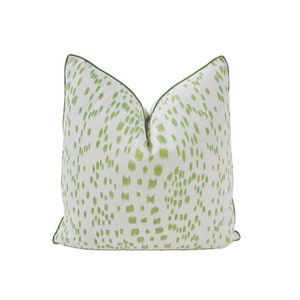 Pillow Cover, Brunschwig & Fils - Les Touches in Peridot Pillow Covers, &quot;MADE TO ORDER&quot; Custom Decorative Designer High End Pillow Cover,