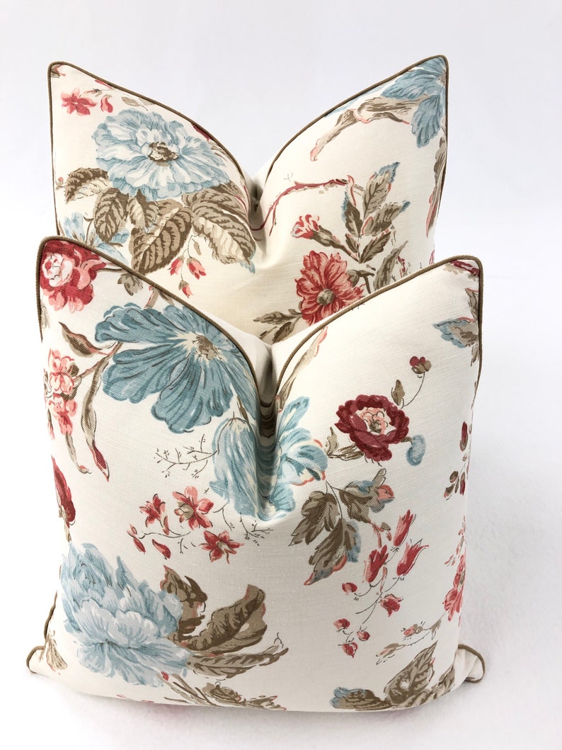 Nina Campbell Ophelia Decorative High End Pillow Covers Etsy