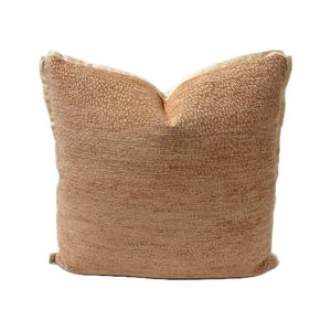 Schumacher - Menemsha in Blush - Chenille, Pillow Cover, Designer Fabric Handcrafted Decorative Pillow, High-End Designer Throw Pillow