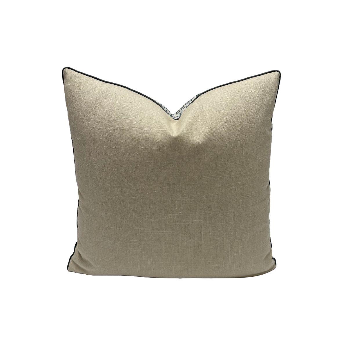 Zak + Fox - Kesa in Blue - Pillow Cover Designer Fabric