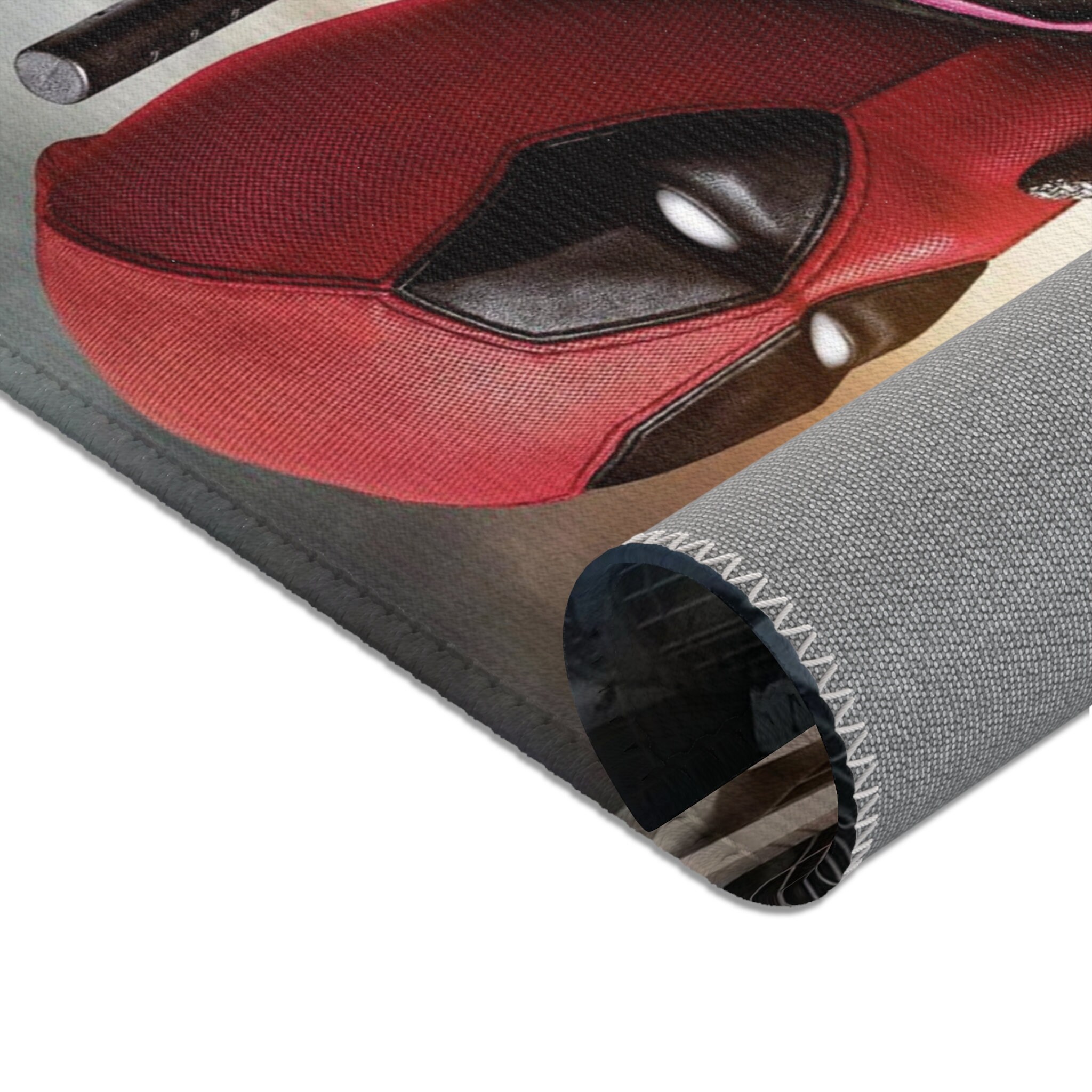 Cheeky Deadpool Area Rug - Etsy