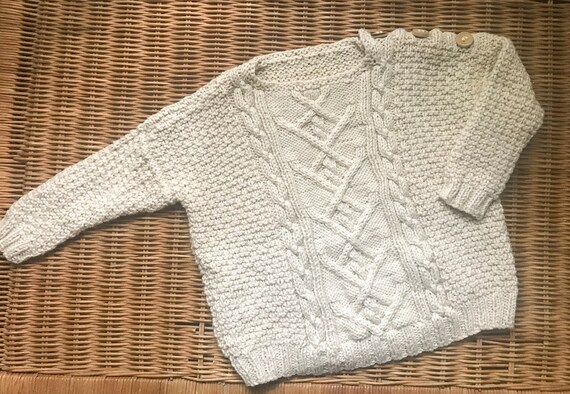 baby fisherman sweater