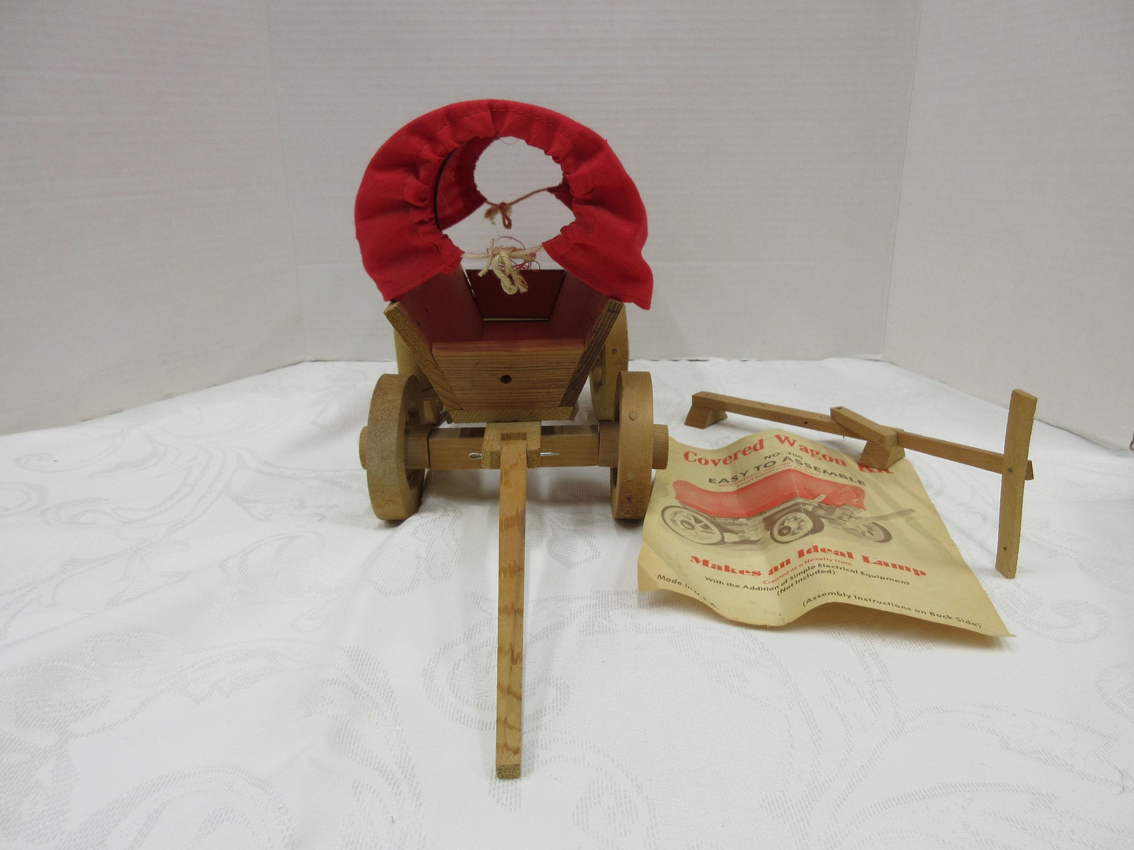 Covered Wagon Lamp Kit Wagon Lamp Pioneer Lamp Western Etsy