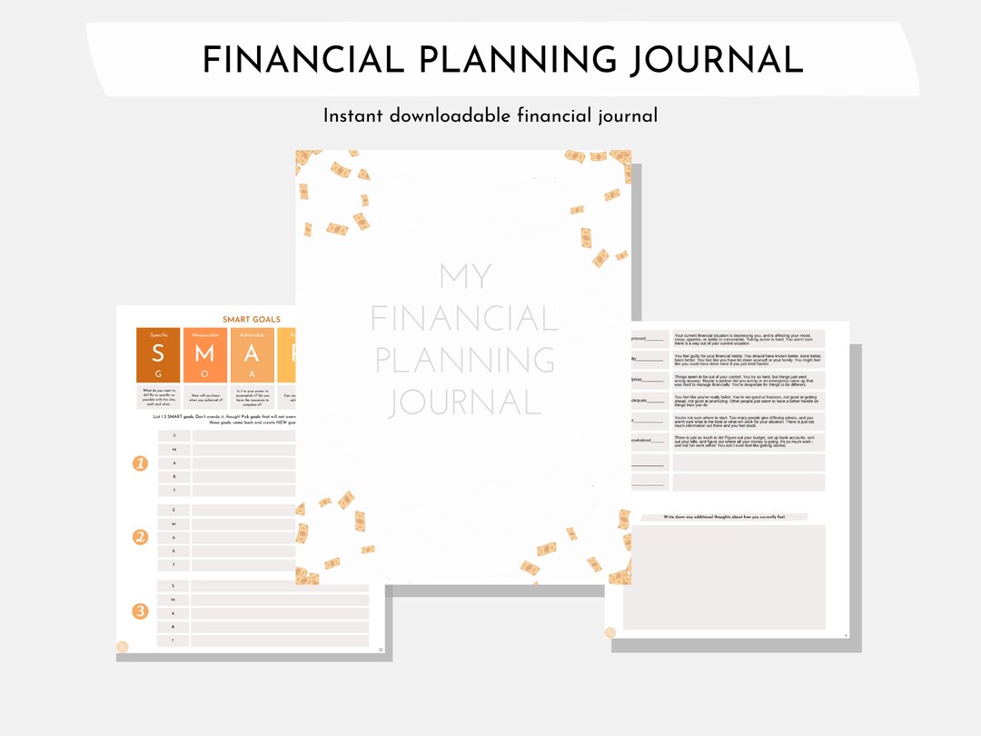 Financial Planning Journal Plan Your Budget and Get Etsy Norway