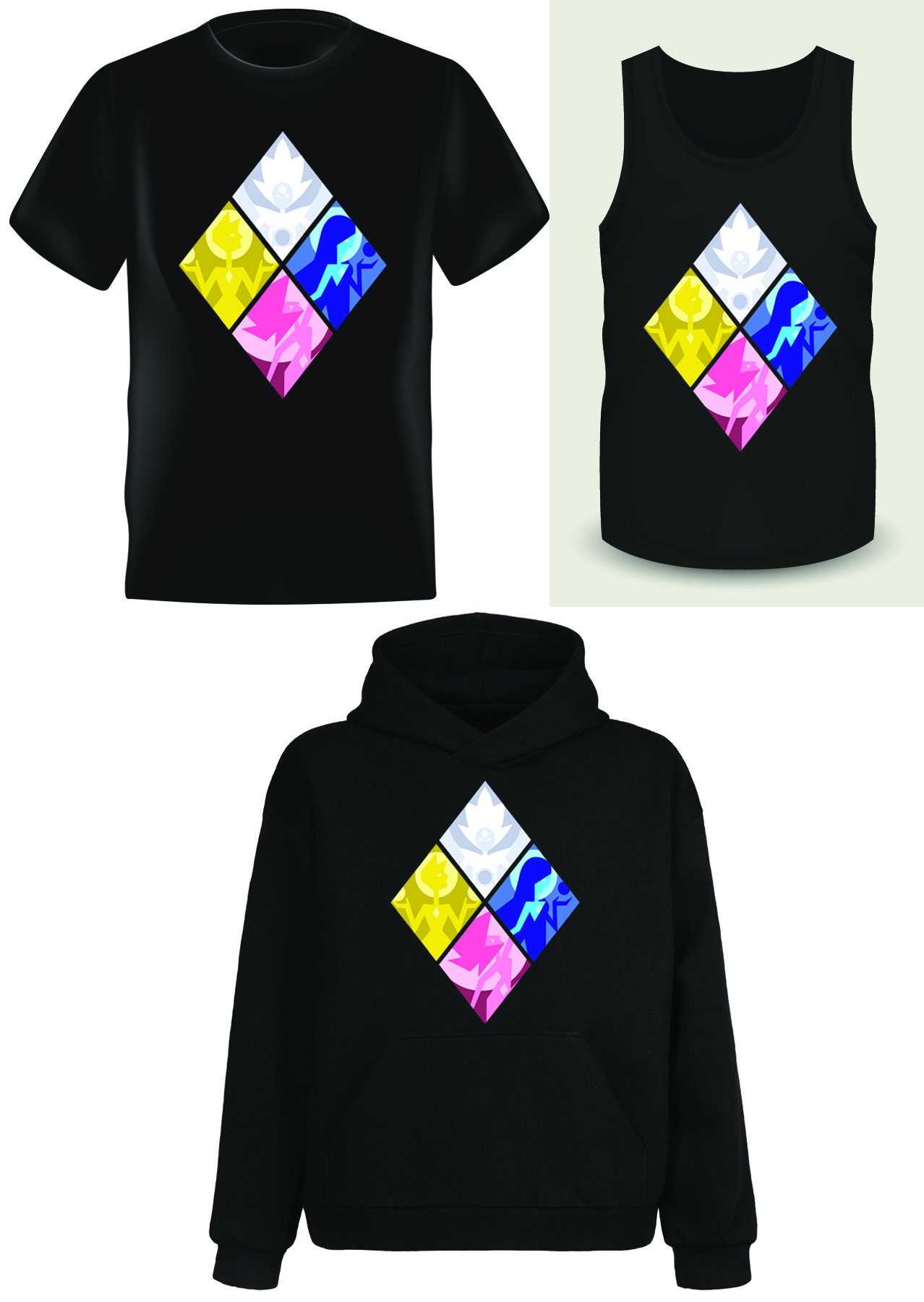 Flawless Diamond Authority - Beautiful Universe Gem T-Shirt Flawless Diamond Authority - Beautiful Universe Gem T-Shirt
