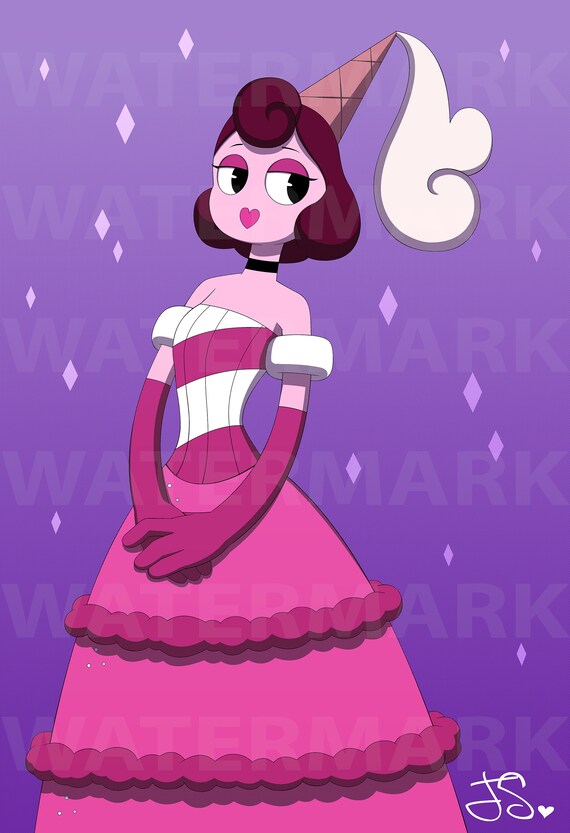 Cuphead Baroness Von Bon Bon Poster Etsy