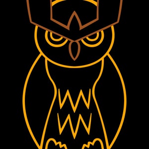 Pokemon: Detektyw Pikachu Noctowl Świeża Kawa Znak (10 cali x 19 cali)