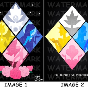 Steven Universe Future Diamond Wandbild Poster