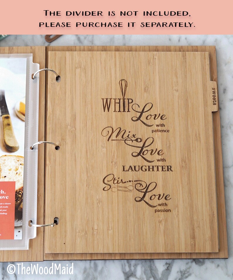 Custom Large Recipe Book Binders Create Your Own Cookbook Etsy Australia