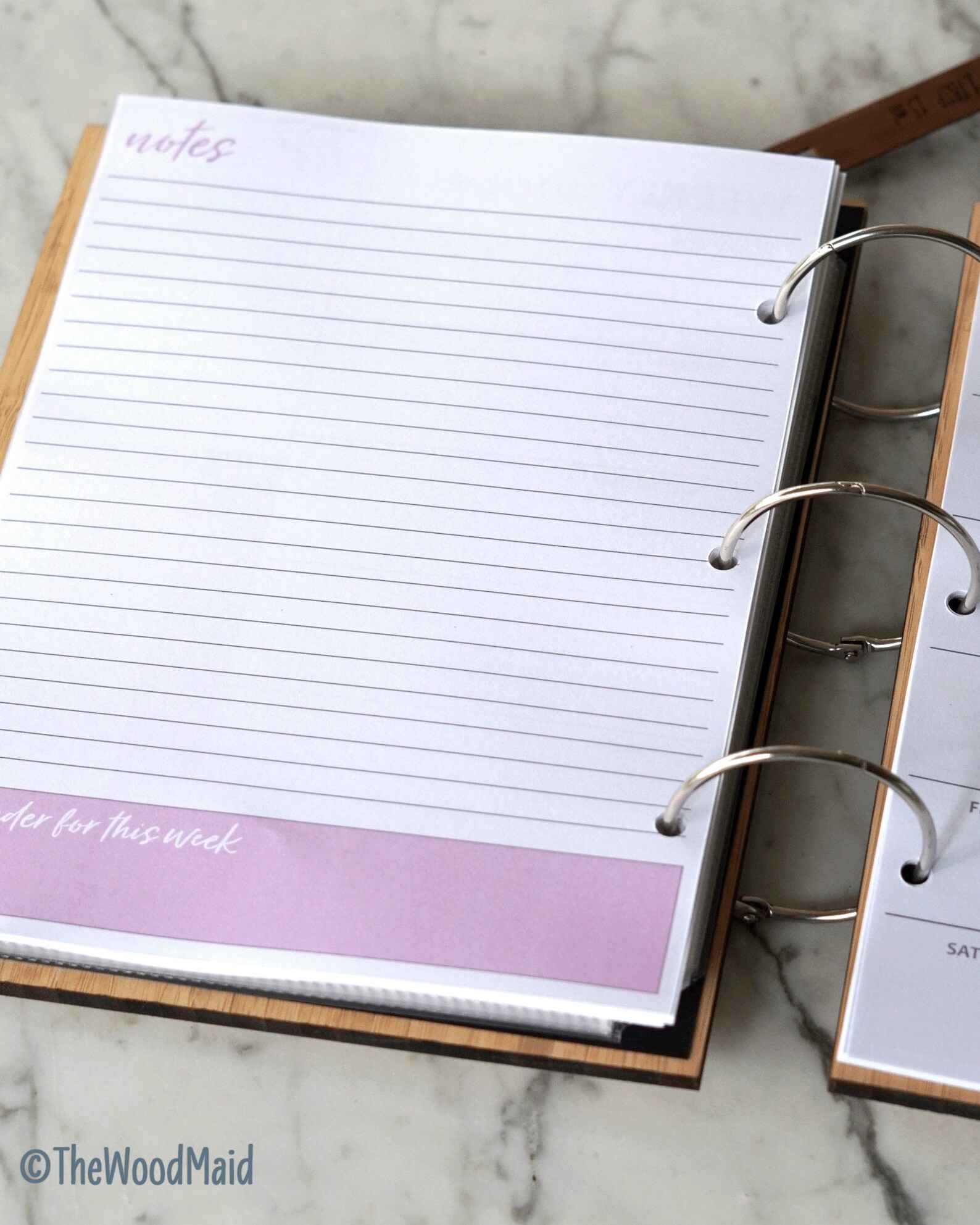 Inspirational Custom Recipe Book Binder for 5x8 Recipe Cards Etsy