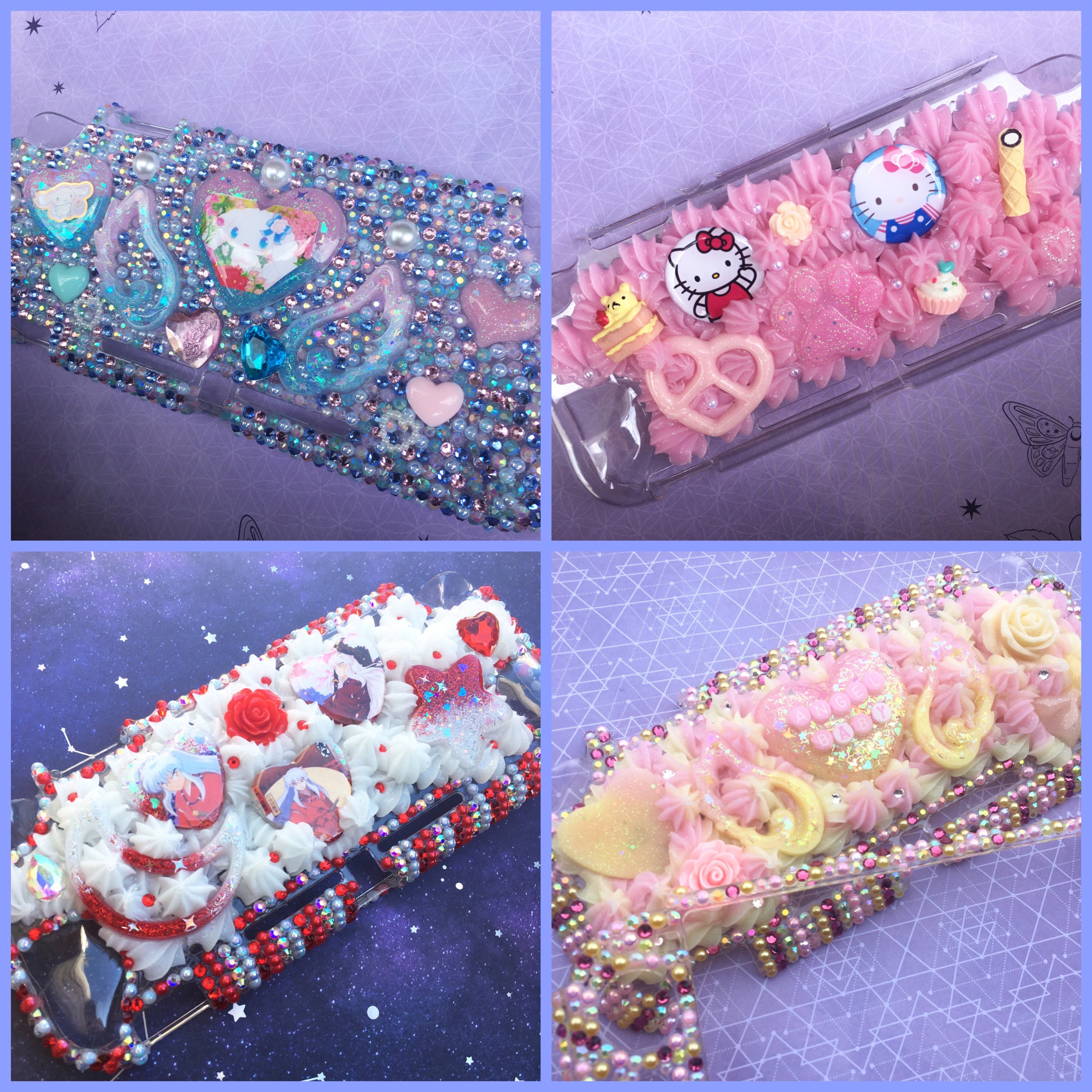 Rhinestone switch case - Etsy 日本