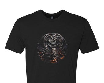 Cobra Kai Silver  | Cotton  | Made and Shipped in USA,