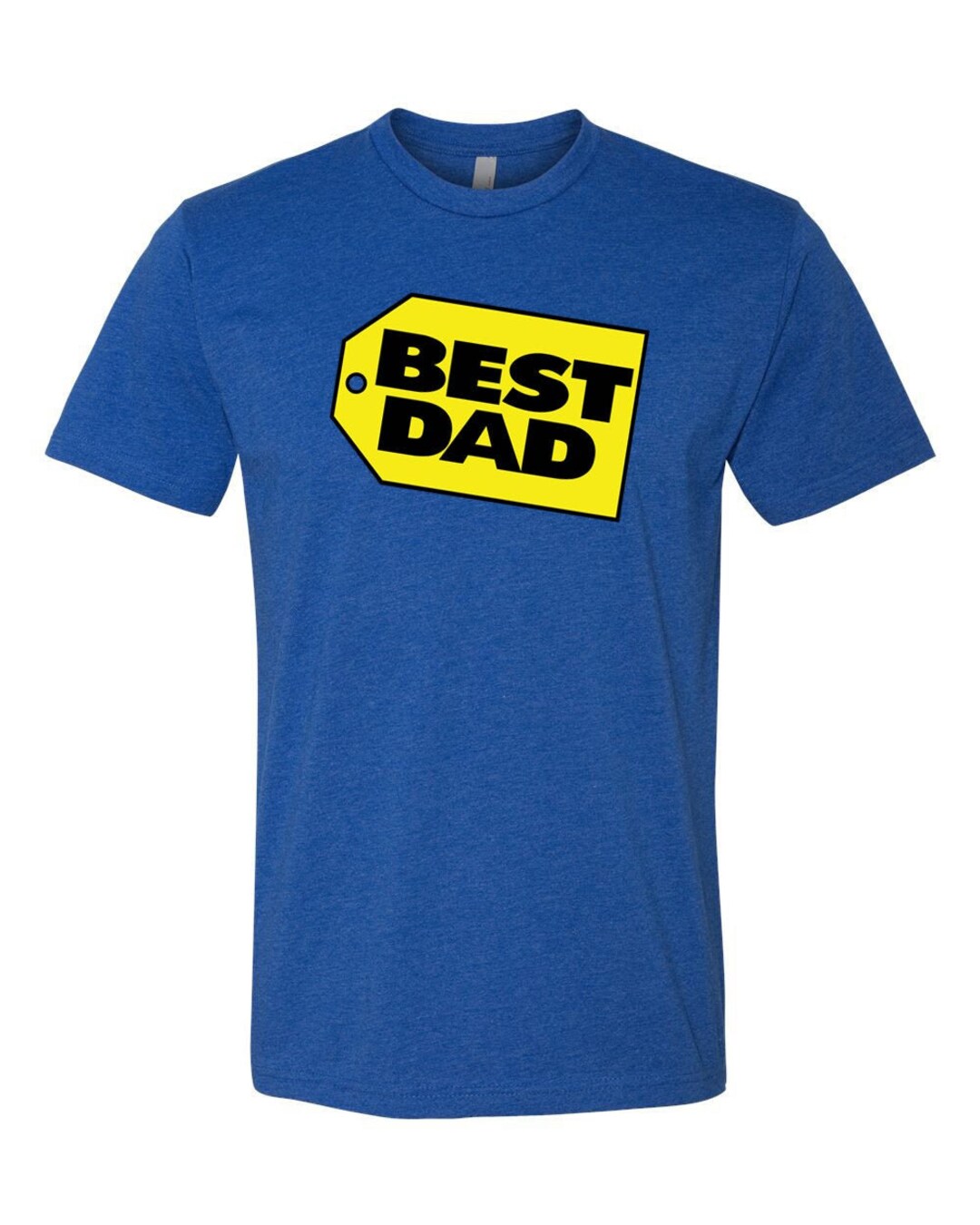 Best Dad Shirt Best Dad T-shirt Cotton & Polyester Fabric - Etsy