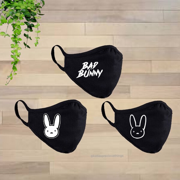 Bad Bunny Mask Etsy