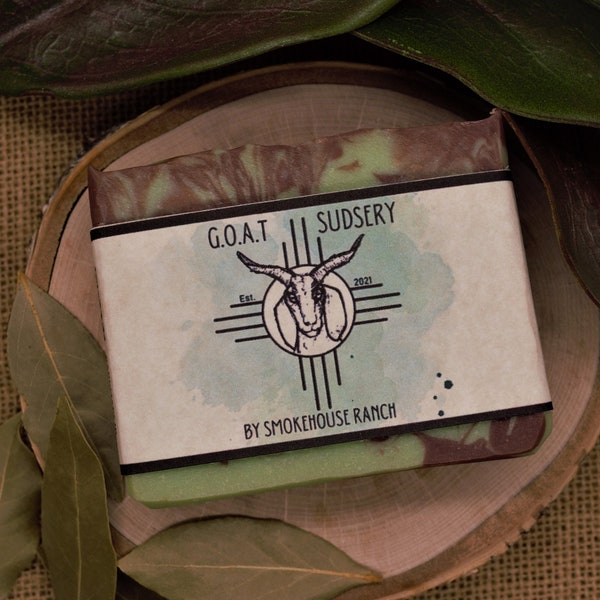 Tobacco & Bay Leaf | Handmade Goat Milk Soap | Cold Process Soap | Phthalate Free