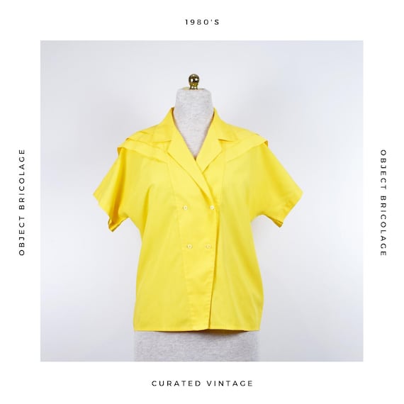 80s Yellow Shirt