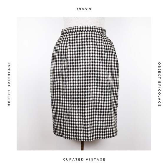 Houndstooth Skirt