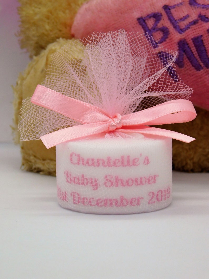 Personalised Baby Shower Any Event Tealight Candle Favours Etsy