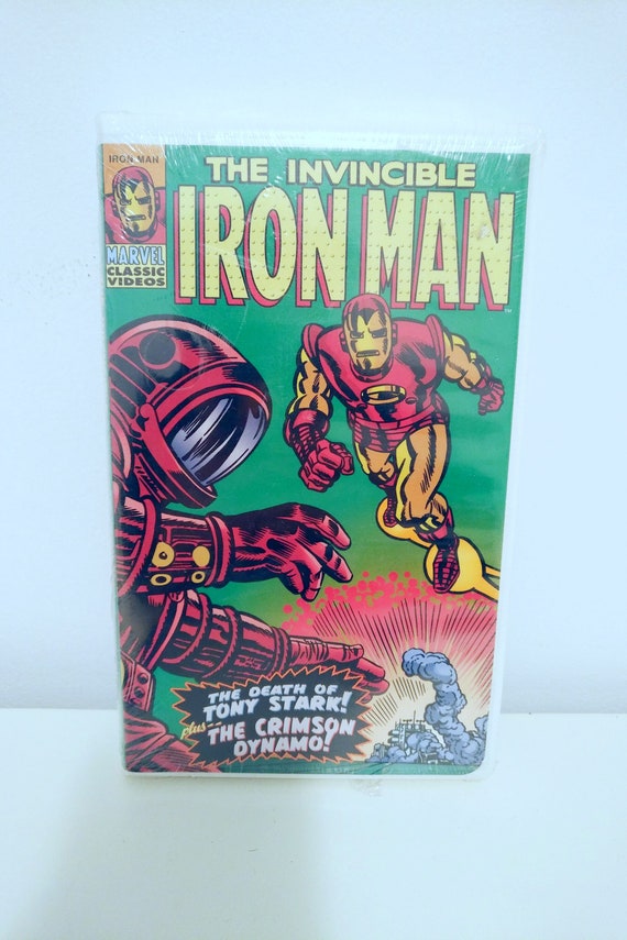 Unbesiegbare Ironman Tod Von Tony Stark Hochrot Dynamo Vhs Etsy