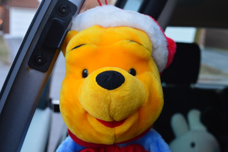 Disney Christmas Stocking Winnie The Pooh 3D Plush Honey Hunny Pot 15