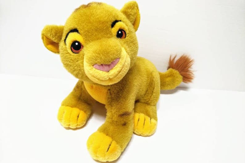 90s simba stuffed animal