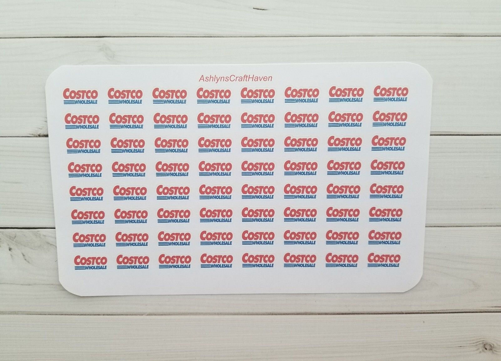 Costco Grocery Shopping Planner Stickers Perfect For Any Etsy